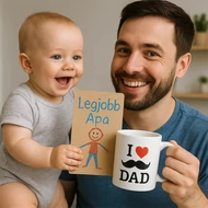 Apák napi ajándék gyerekektől