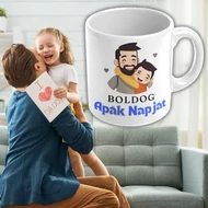 Vicces apák napi bögre