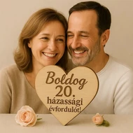 Gravírozott ajándék házassági évfordulóra