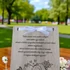 Esküvői pénzátadó tábla, egyedi gravírozással - autós2
