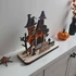 Halloween asztali dekoráció, kastély1