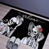 Halloween szőnyeg csontváz mintával3